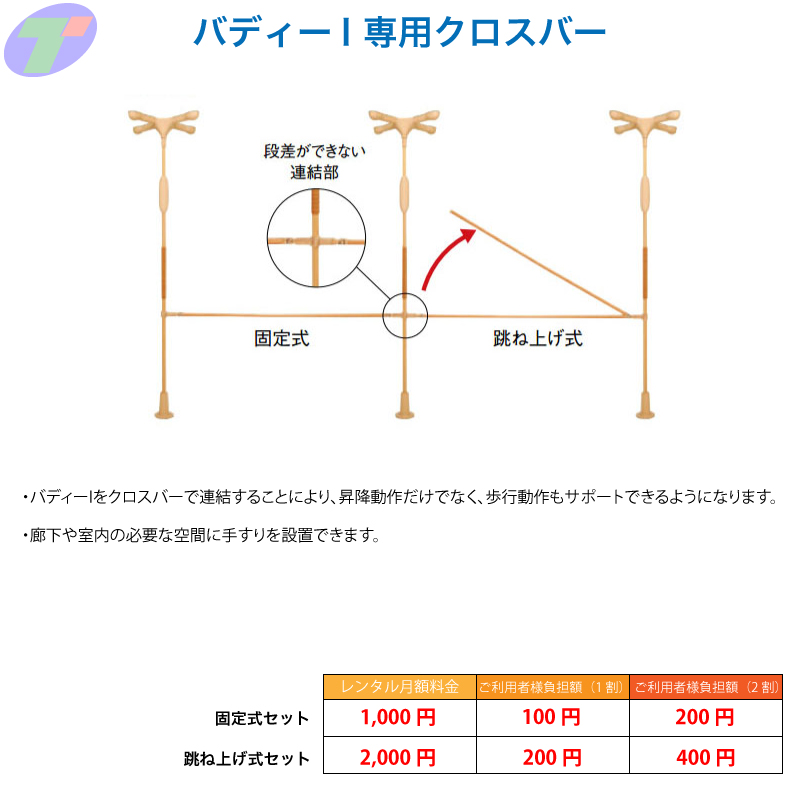 バディーI専用クロスバー